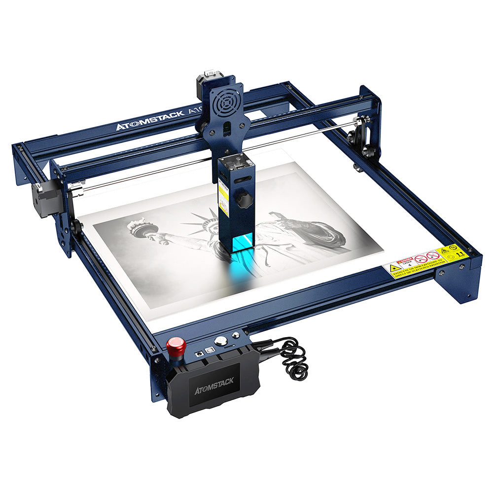 ATOMSTACK A10 Pro 10W Laser Engraver Cutter, 0.01mm High Accuracy, Fixed-Focus, Dual Compression Spot, 410*400mm