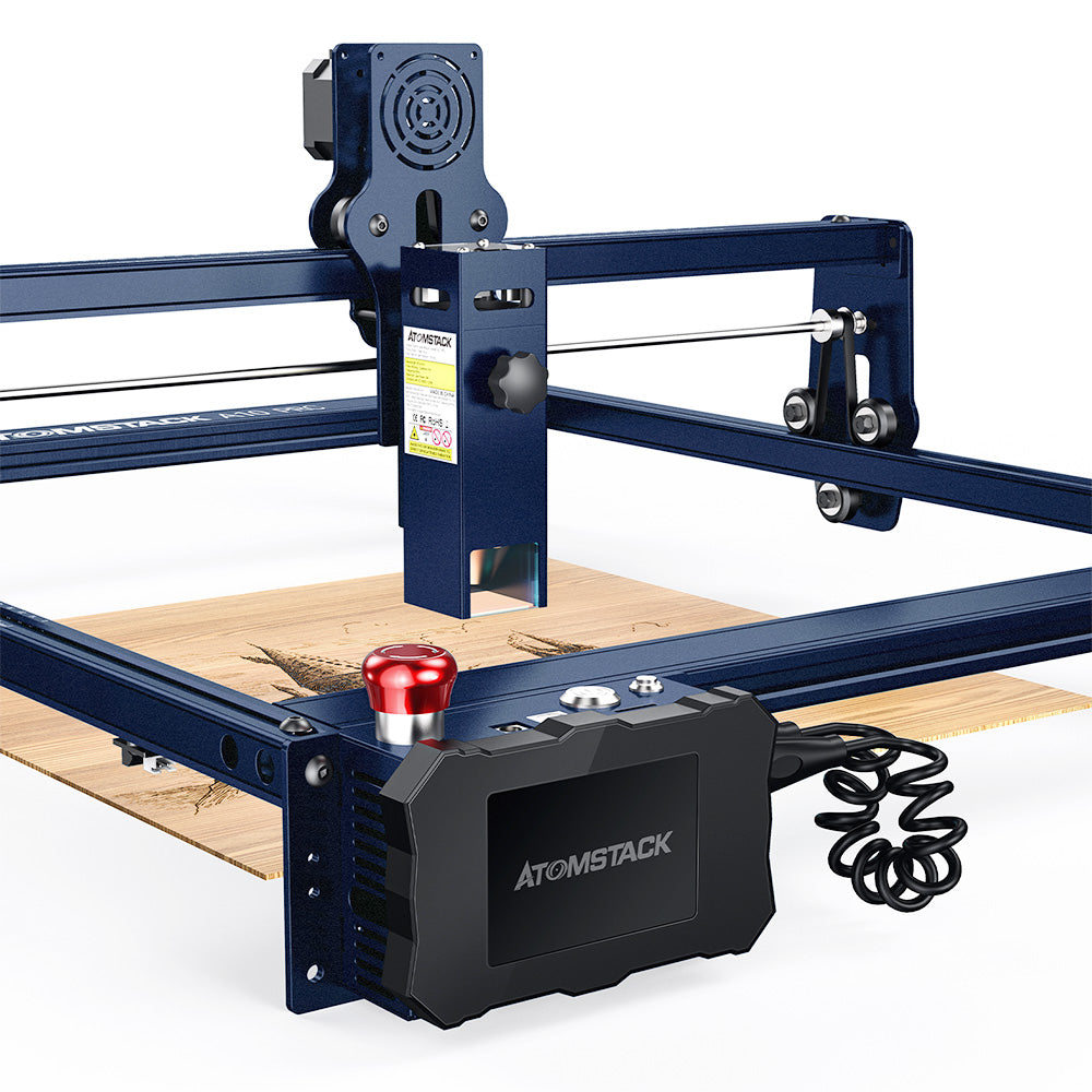 ATOMSTACK A10 Pro 10W Laser Engraver Cutter, 0.01mm High Accuracy, Fixed-Focus, Dual Compression Spot, 410*400mm