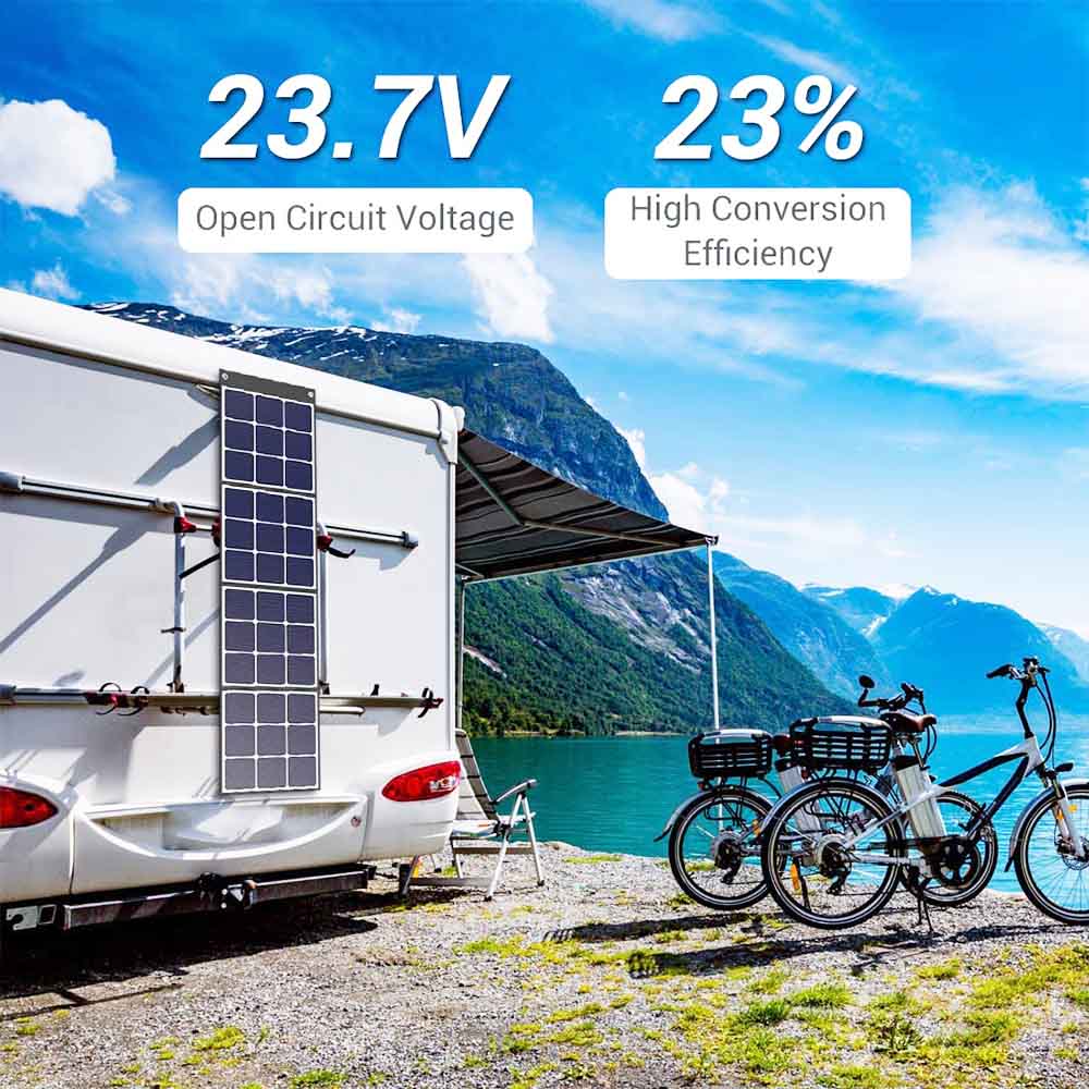 BLUETTI POWEROAK SP120 120W Solar Panel for AC200P/EB70/AC50S/EB150/EB240 Solar Generator Portable Foldable Solar Panel for Outdoor