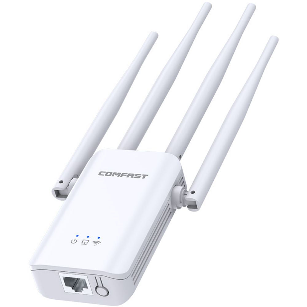 COMFAST CF-WR304S V2 2.4G Wi-Fi Booster Router 300Mbps Signal Amplifier Long Range WiFi Signal Extend - US