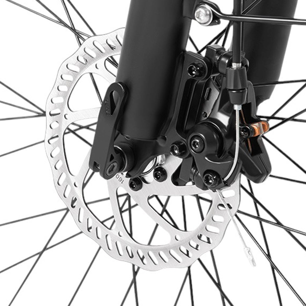 DYU C5 City Electric Bike, 250W Motor, 48V 10AH Battery, 27.5 Inch Tire, 25km/h Max Speed, 65km Range, Dual Disc Brakes, Shimano 7-speed