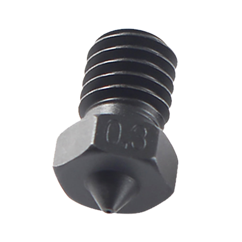 FYSETC E3D V6 0.3mm Tungsten Carbide Nozzle for VORON2.4/Trident/MK3S 3D Printer