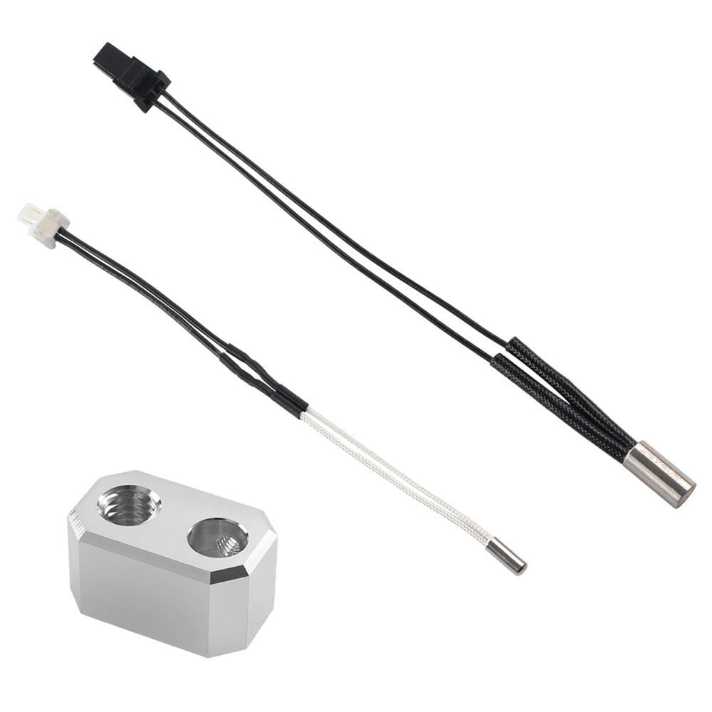 FYSETC Heater Cartridge, Thermometer Line, And Heating Block Kit for Prusa MK4 3D Printer Extruder