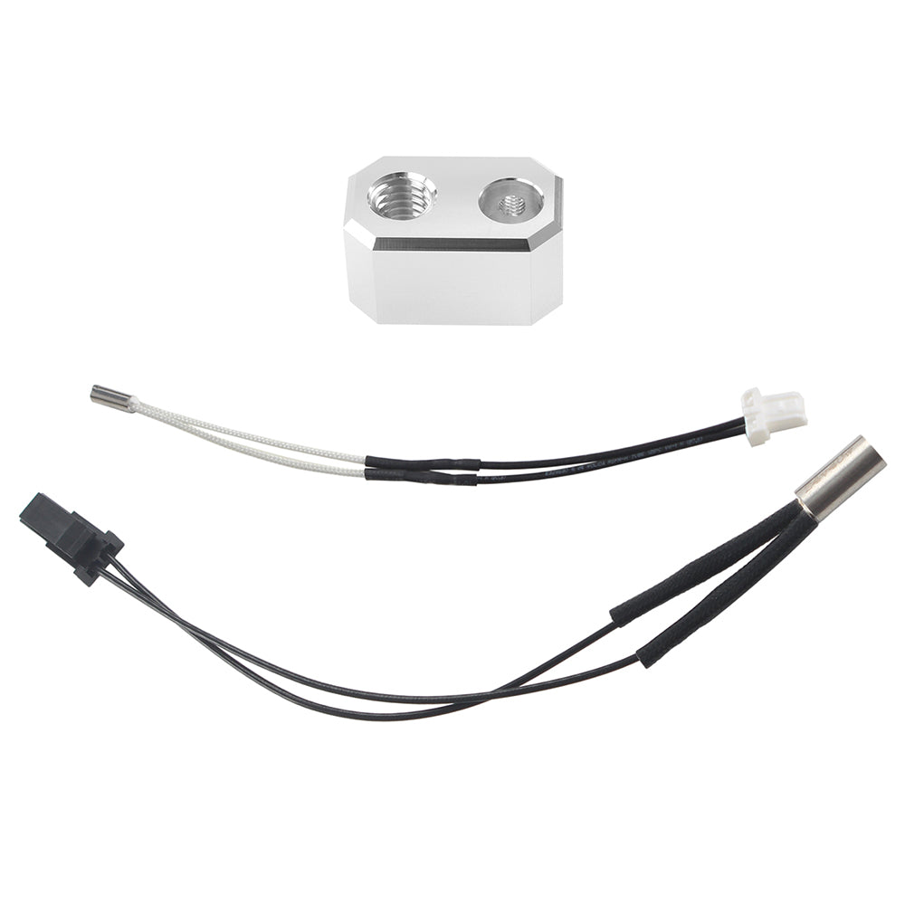 FYSETC Heater Cartridge, Thermometer Line, And Heating Block Kit for Prusa MK4 3D Printer Extruder