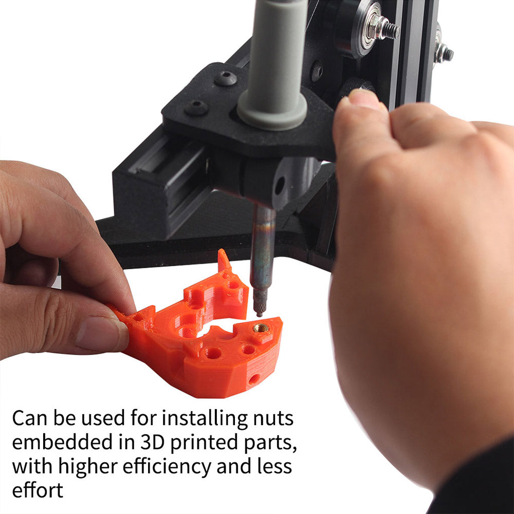 FYSETC Heat Set Insert Press Tool for Nuts M2/M3/M4/M5/M6/M8 - EU Plug