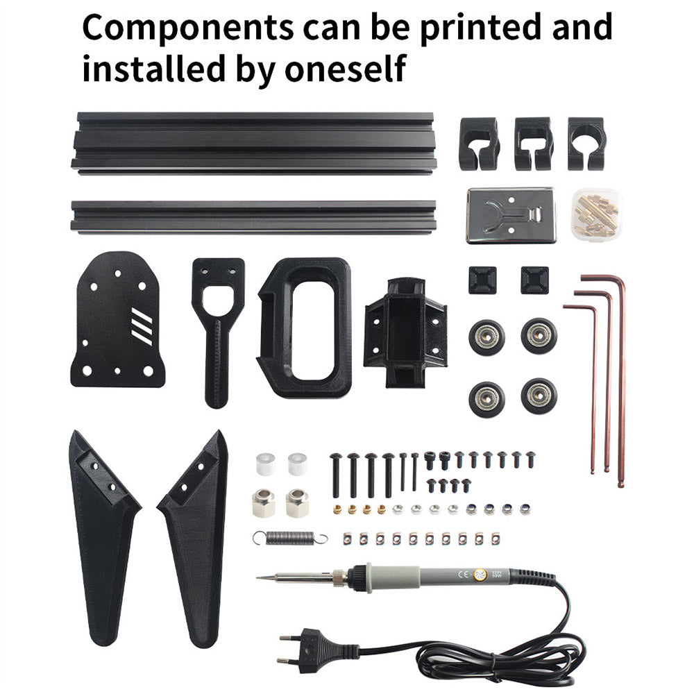 FYSETC Heat Set Insert Press Tool for Nuts M2/M3/M4/M5/M6/M8 - EU Plug