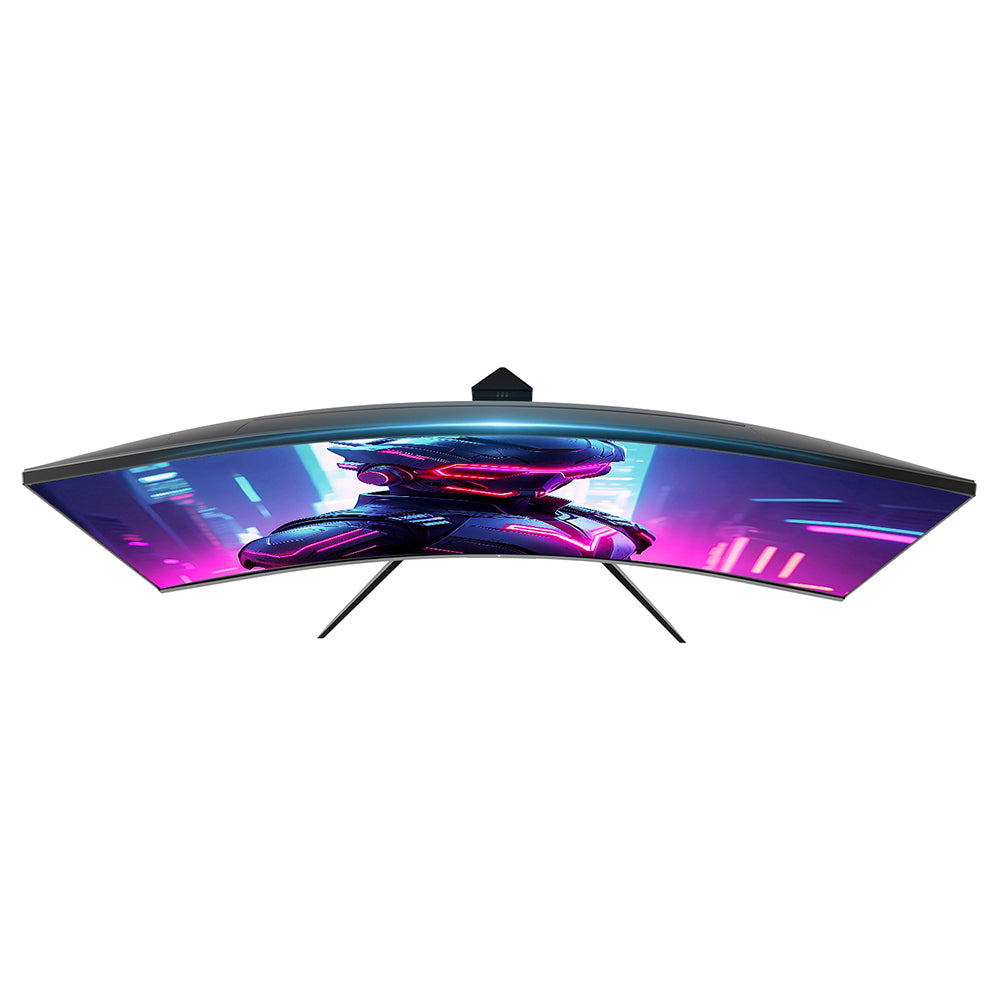 KTC H32S17F 32'' Curved Gaming Monitor, 1920*1080 HVA Panel, 240Hz Refresh Rate, 125% sRGB, 3500:1 Contrast Ratio, Adaptive Sync, HDR10, 3ms Response Time, 2*HDMI2.0 1*DP1.4 1*USB2.0 1*Audio, VESA Mount, Adjustable Tilt, Low Blue Light