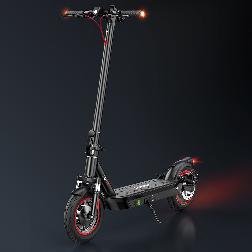 iScooter i10 Electric Scooter, 650W Motor, 36V 15Ah, 10-inch Pneumatic Tire, 40km/h Max Speed, 45km Max Range, Front and Rear Suspension, Electronic Brake & Disc Brake