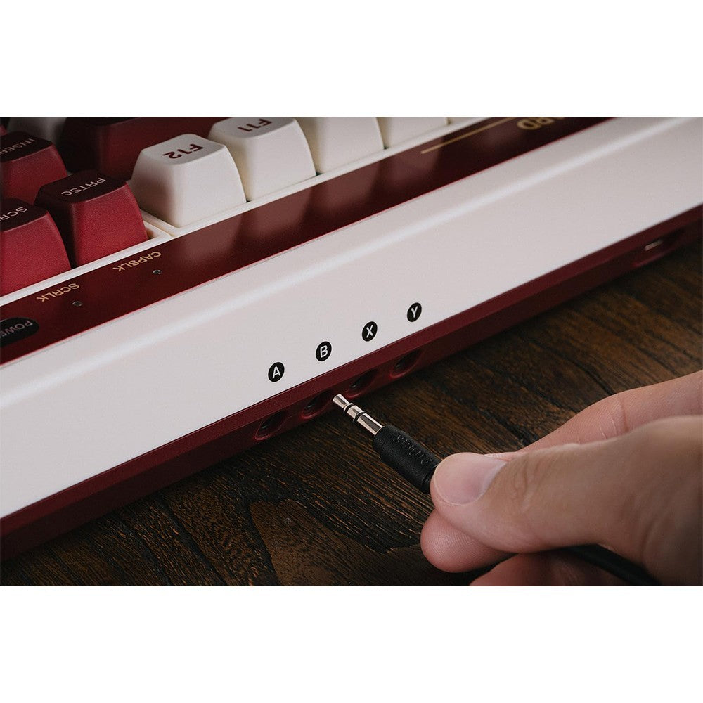 8BitDo Fami Edition Retro Mechanical Keyboard - Red White
