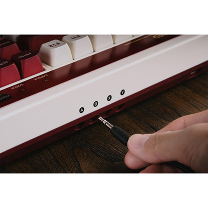 8BitDo Fami Edition Retro Mechanical Keyboard - Red White