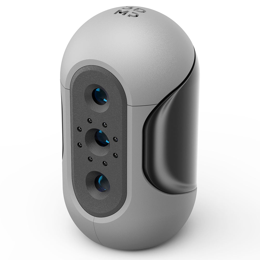 3DMakerpro Mole Standard 3D Scanner, NIR Light Source, 0.05mm Accuracy, 0.1mm Resolution, 150-400mm Work Distance, with Multi-Spectral Technology, Support Facial Scanning