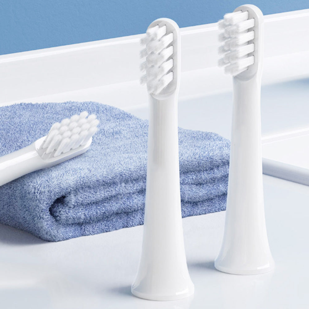 3pcs Xiaomi Mijia MBS302 Electric Toothbrush Head Suitable for Mijia Sonic Electric Toothbrush T100 - White