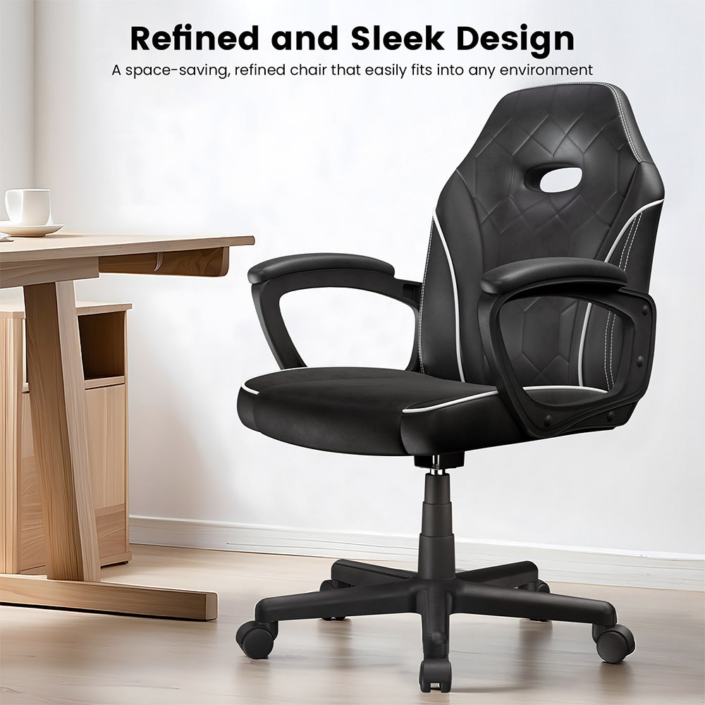 ACGAM  CG-4746 Gaming Office Chair Small Version, Ergonomic Foam Backrest, 360&#176; Swivel &amp; Adjustable Height, 360&#176; Swivel and Height Adjustment