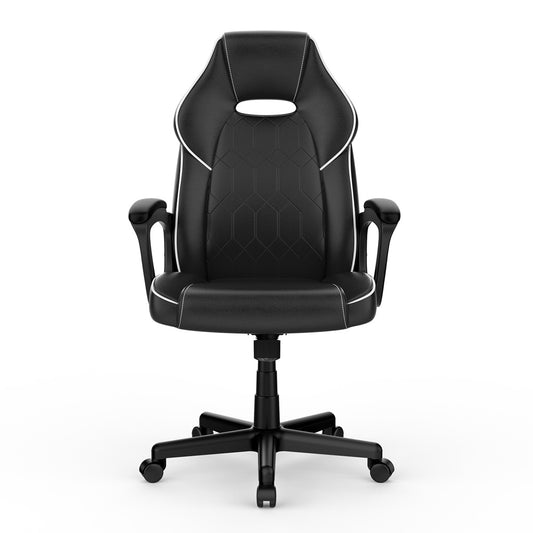 ACGAM CG-4850 Gaming Office Chair Regular Version, Ergonomic Design, Flexible Tilting Tension and Height, Superior PVC Leather, Sleek Padded Armrests, 360&#176; Smooth Swivel