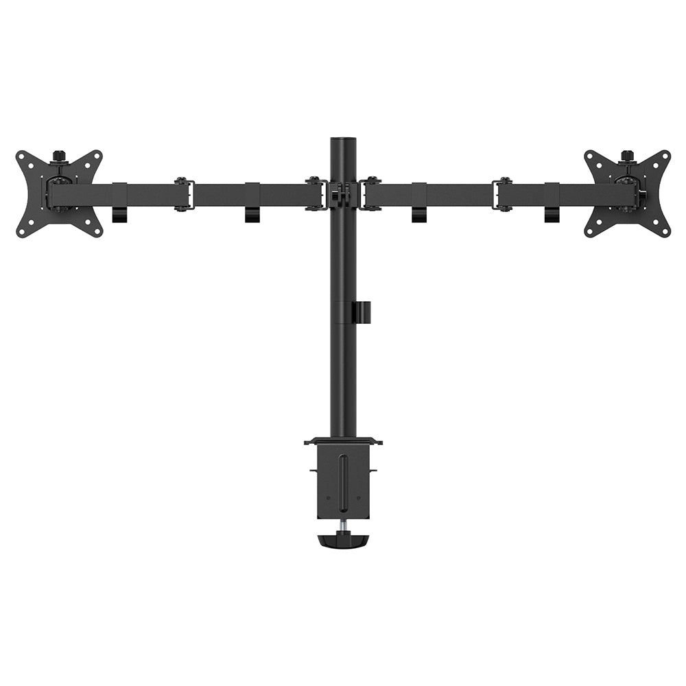 ACGAM MDS-1D Articulated Steel Dual-Monitor Mount with Flexible Angle and Installation