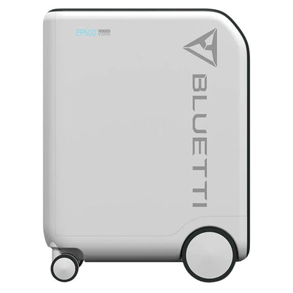 BLUETTI EP500 Portable Power Station, 5100Wh LiFePO4 Battery Solar Generator, 2000W AC Output, Seamless UPS, 15W Wireless Charging, App Control - EU Plug