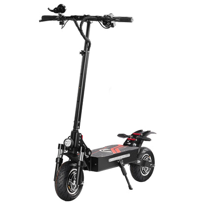 BOYUEDA Q7 Pro Electric Scooter, 2*1600W Motor, 52V 19AH Battery, 10-inch Tire, 70km/h Max Speed, 70km Range, Dual Hydraulic Disc Brakes, Front Hydraulic Shock Absorber &amp; Rear Spring Shock Absorber, APP Control