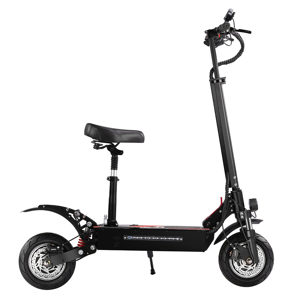 BOYUEDA Q7 Pro Electric Scooter, 2*1600W Motor, 52V 19AH Battery, 10-inch Tire, 70km/h Max Speed, 70km Range, Dual Hydraulic Disc Brakes, Front Hydraulic Shock Absorber &amp; Rear Spring Shock Absorber, APP Control