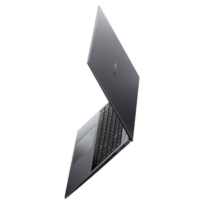 Blackview Acebook 8 Laptop, 15.6-inch 1920*1080 IPS Screen, Intel Core N97 4 Core Up to 3.6GHz, 16GB RAM 512GB SSD, Dual-band WiFi Bluetooth 5.0, 2*USB 3.0 1*USB 2.0 1*USB-C 1*HDMI 2.0 1*Audio Jack 1*MicroSD Card Slot, 38Wh Battery 36W Charge - Grey