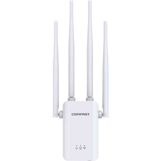 COMFAST CF-WR304S V2 2.4G Wi-Fi Booster Router 300Mbps Signal Amplifier Long Range WiFi Signal Extend - US