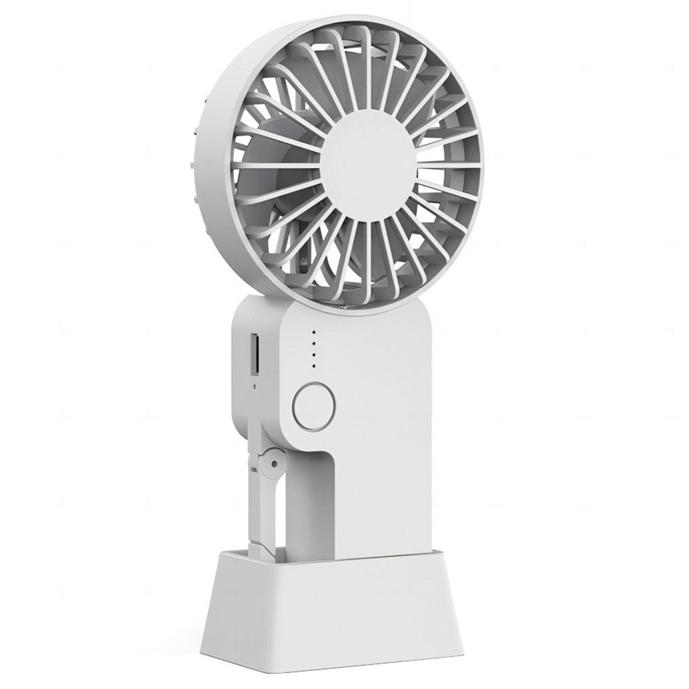 COOWOO HP1013 Backpack Buckle Mini Fan, 3-Gear Wind Speed, 2000mAh Battery, Up to 13 Hours Runtime, Silent Desktop Fan