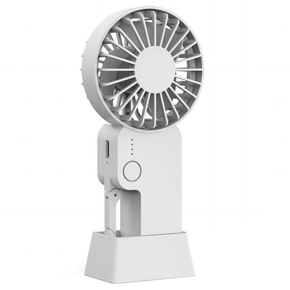 COOWOO HP1013 Backpack Buckle Mini Fan, 3-Gear Wind Speed, 2000mAh Battery, Up to 13 Hours Runtime, Silent Desktop Fan
