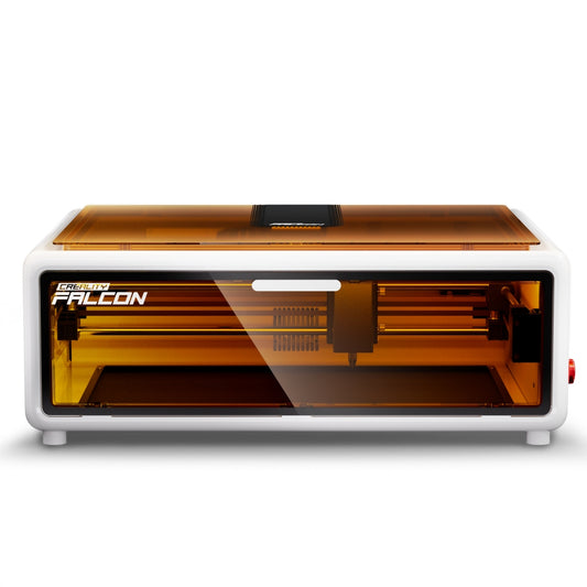 Creality Falcon A1 10W FDA Class 1 Laser, 600mm/s Fast Engraving, Built-in Camera, Smart Material Detection Eye-Protection Cover,  0.06 - 0.08mm Compressed Spot, Extraction Fan, 305*381mm