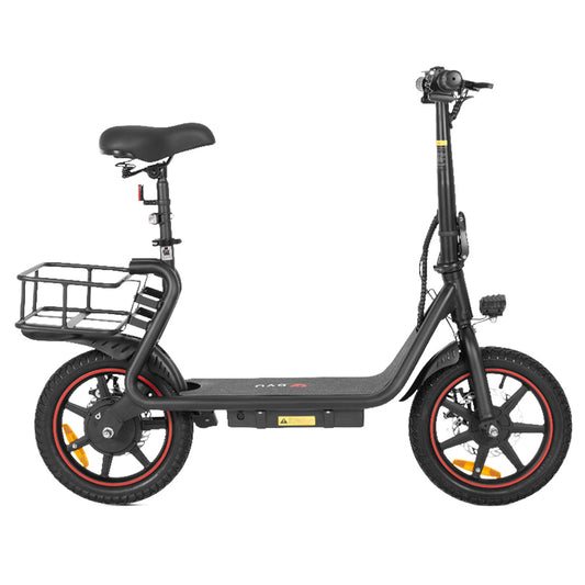 DYU C4 Folding Electric Scooter, 250W Motor, 36V 10AH Battery, 14 Inch Tires, 25km/h Max Speed, 42km Range, Front &amp; Rear Disc Brakes