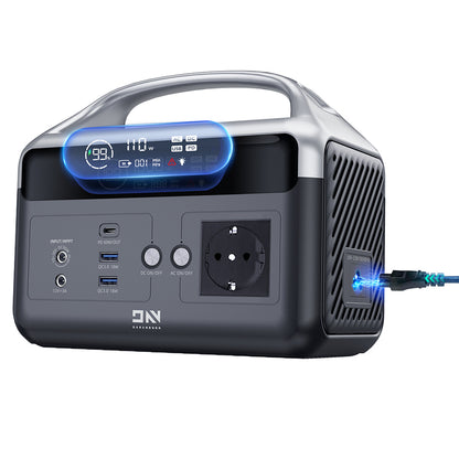 DaranEner NEOZ Portable Power Station, 300W 179.2Wh LiFePO4 Battery, LED Fashlight, 1.5hrs Fast Charging, Outdoor Solar Generator