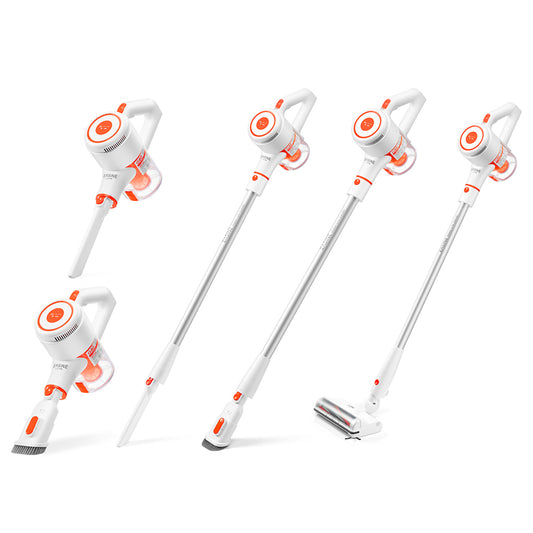 ILIFE G80 Cordless Handheld Vacuum Cleaner 22Kpa Suction with Spinning Side Brush 2500mAh Battery 45mins Runtime LED Display, with Multiple Brush for Hard Floor, Carpet, Car, Pet Hair, Wall Mount