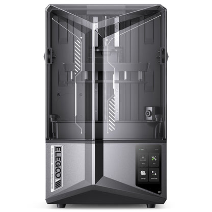 ELEGOO Saturn 4 Ultra 3D Printer, 10-inch 12K Mono LCD, Max 150mm/h Printing Speed, Tilt Release Technology, Auto Leveling, Flip-Up Cover, Smart Mechanical Sensor, AI Camera, 218.88x122.88x220mm&#179;
