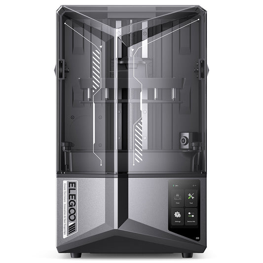 ELEGOO Saturn 4 Ultra 3D Printer, 10-inch 12K Mono LCD, Max 150mm/h Printing Speed, Tilt Release Technology, Auto Leveling, Flip-Up Cover, Smart Mechanical Sensor, AI Camera, 218.88x122.88x220mm&#179;