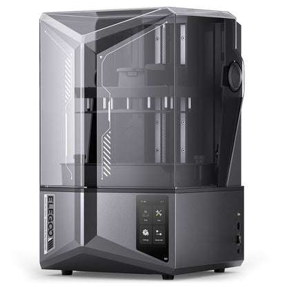 ELEGOO Saturn 4 Ultra 3D Printer, 10-inch 12K Mono LCD, Max 150mm/h Printing Speed, Tilt Release Technology, Auto Leveling, Flip-Up Cover, Smart Mechanical Sensor, AI Camera, 218.88x122.88x220mm&#179;
