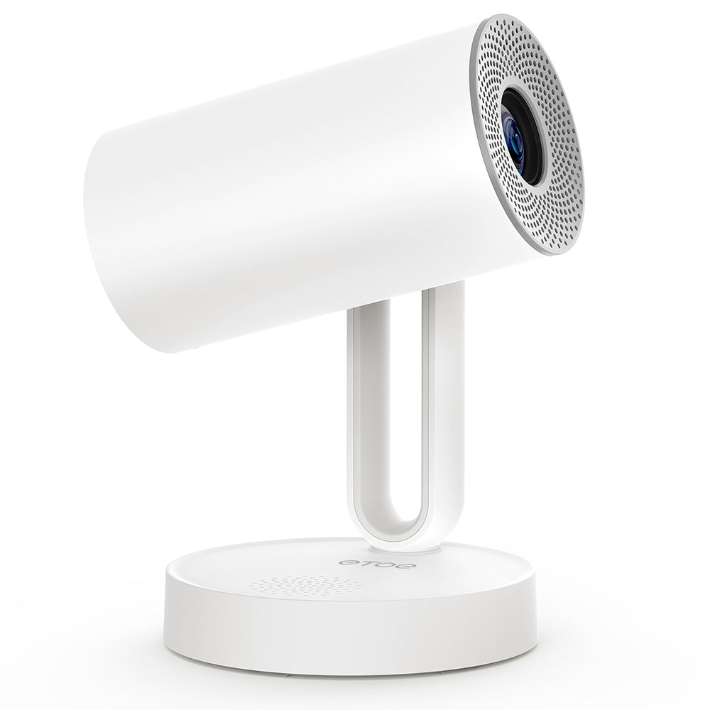 [Netflix &amp; Android TV Certifie] ETOE Starfish Projector, Android TV 11.0, Dolby Digital, Touch Night Light, 140&#176; Rotation, 300 ANSI, 4K Decoding, Auto Keystone Correction, Built-in Chromecast, 5W Speaker