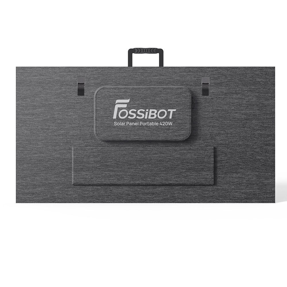 FOSSiBOT SP420 420W Portable Fordable Solar Panel, 23.4% Conversion Efficiency, IP67 Waterproof
