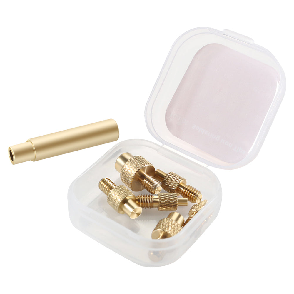 FYSETC Brass Thread Heat Set Inserts Tips for M2 to M8, 60W 220V Soldering Iron - EU Plug