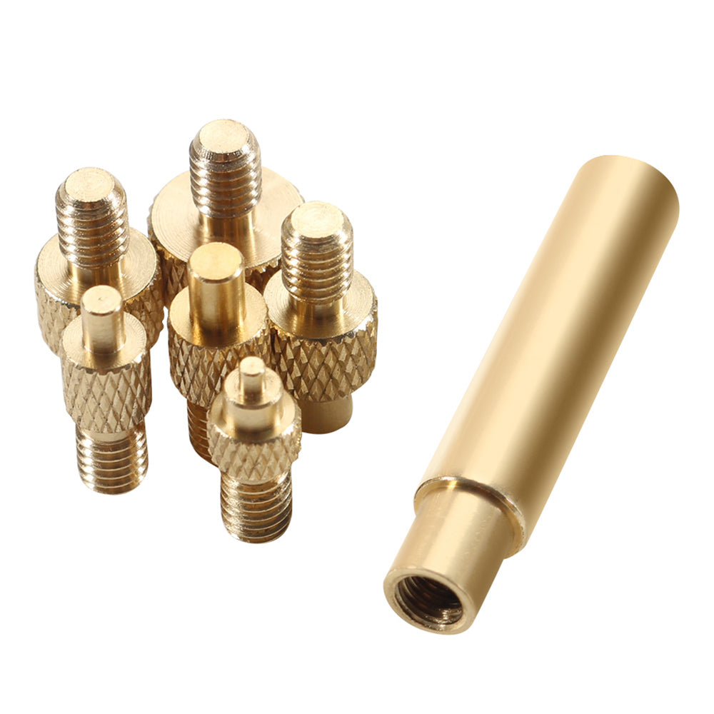 FYSETC Brass Thread Heat Set Inserts Tips for M2 to M8, 60W 220V Soldering Iron - EU Plug