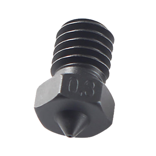 FYSETC E3D V6 0.3mm Tungsten Carbide Nozzle for VORON2.4/Trident/MK3S 3D Printer