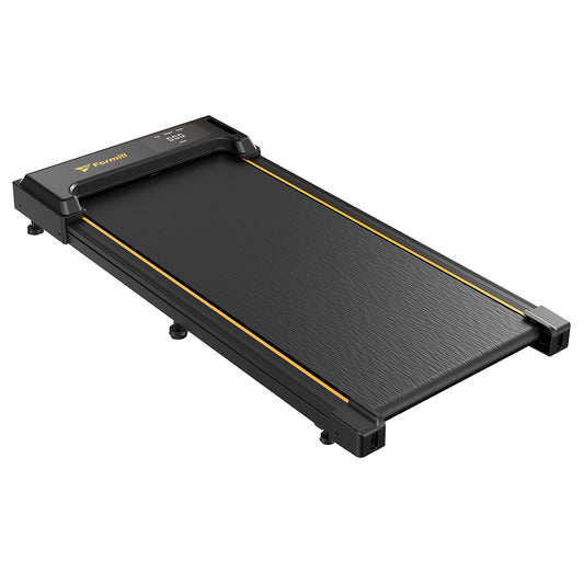 Formill FT-21 Walking Pad Treadmill, 1-6km/h Speed, 2.5 HP Motor, LCD Display, 7 Layer Running Belt, for Home &amp; Office
