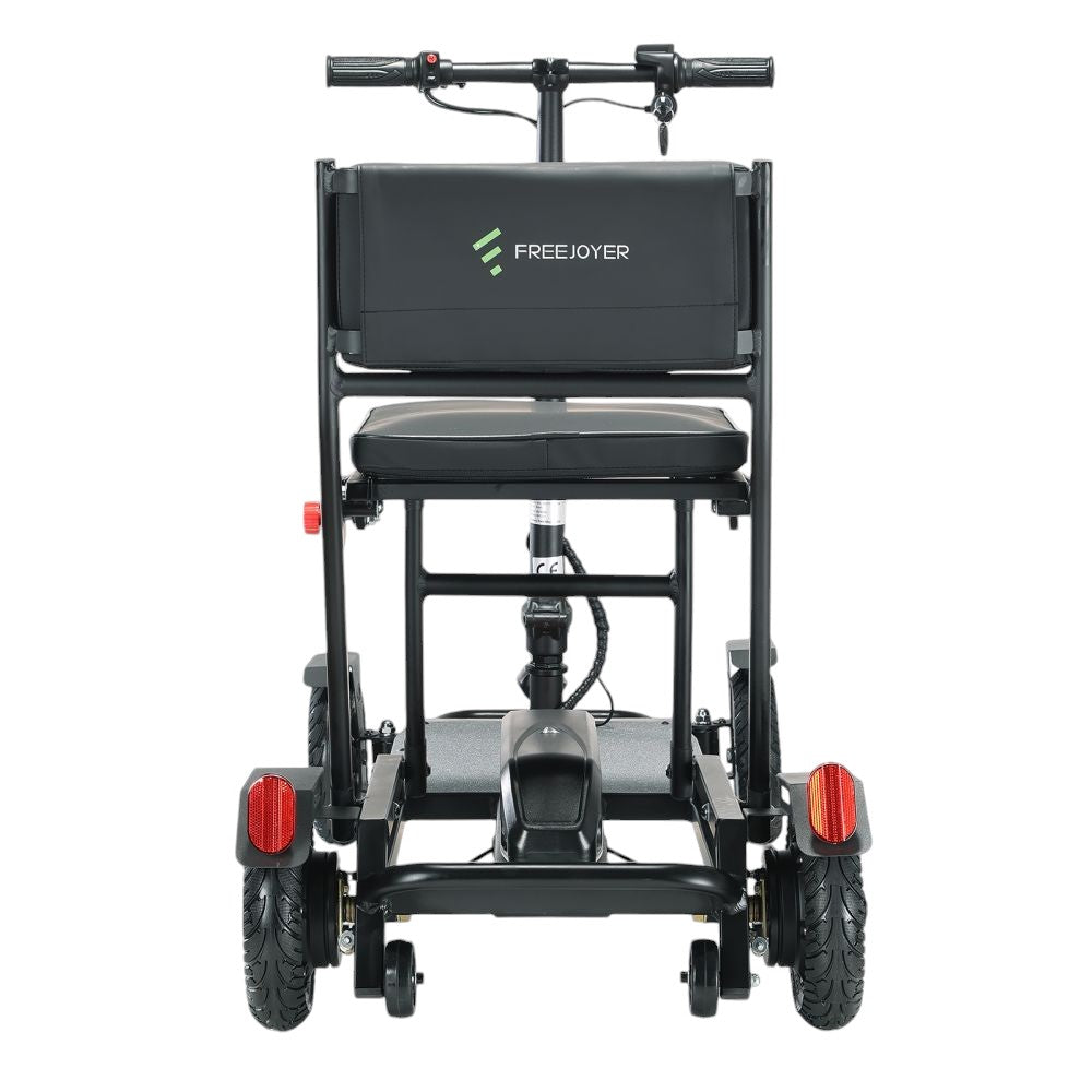 Freejoyer F7 Pro Four-wheel Electric Scooter with Seat, 300W Motor, 36V 13AH Battery, 15km/h Max Speed, 35km Max Range - Black