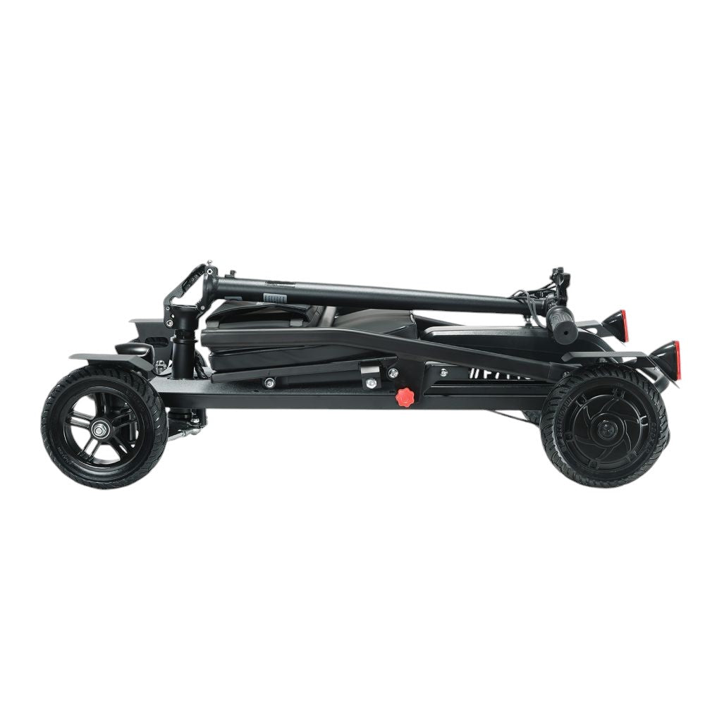 Freejoyer F7 Pro Four-wheel Electric Scooter with Seat, 300W Motor, 36V 13AH Battery, 15km/h Max Speed, 35km Max Range - Black