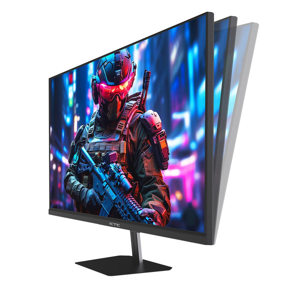 KTC H24F8 Gaming Monitor, 23.8&#39;&#39; 1920*1080 16:9 Fast IPS Screen, 180Hz Refresh Rate, 1ms Response Time, 1000:1 Contrast Ratio, HDR10, 135% sRGB, Adaptive-Sync, Dynamic Action Sync, Game Assist, Low Blue Light &amp; Flicker-Free, VESA Mount