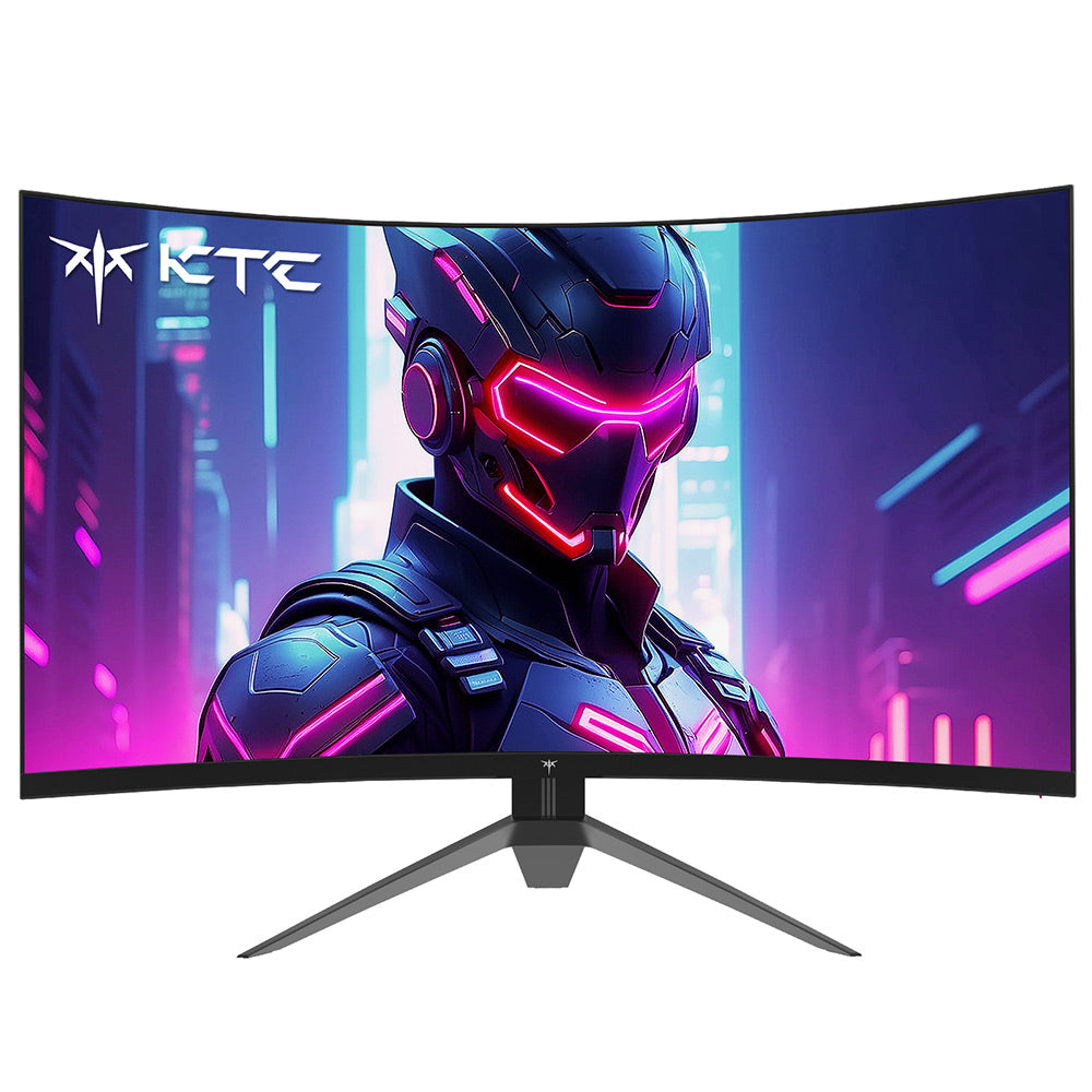 KTC H32S17F 32&#39;&#39; Curved Gaming Monitor, 1920*1080 HVA Panel, 240Hz Refresh Rate, 125% sRGB, 3500:1 Contrast Ratio, Adaptive Sync,   HDR10, 3ms Response Time, 2*HDMI2.0 1*DP1.4 1*USB2.0 1*Audio, VESA Mount, Adjustable Tilt, Low Blue Light