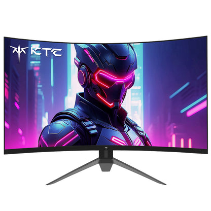 KTC H32S17F 32&#39;&#39; Curved Gaming Monitor, 1920*1080 HVA Panel, 240Hz Refresh Rate, 125% sRGB, 3500:1 Contrast Ratio, Adaptive Sync,   HDR10, 3ms Response Time, 2*HDMI2.0 1*DP1.4 1*USB2.0 1*Audio, VESA Mount, Adjustable Tilt, Low Blue Light