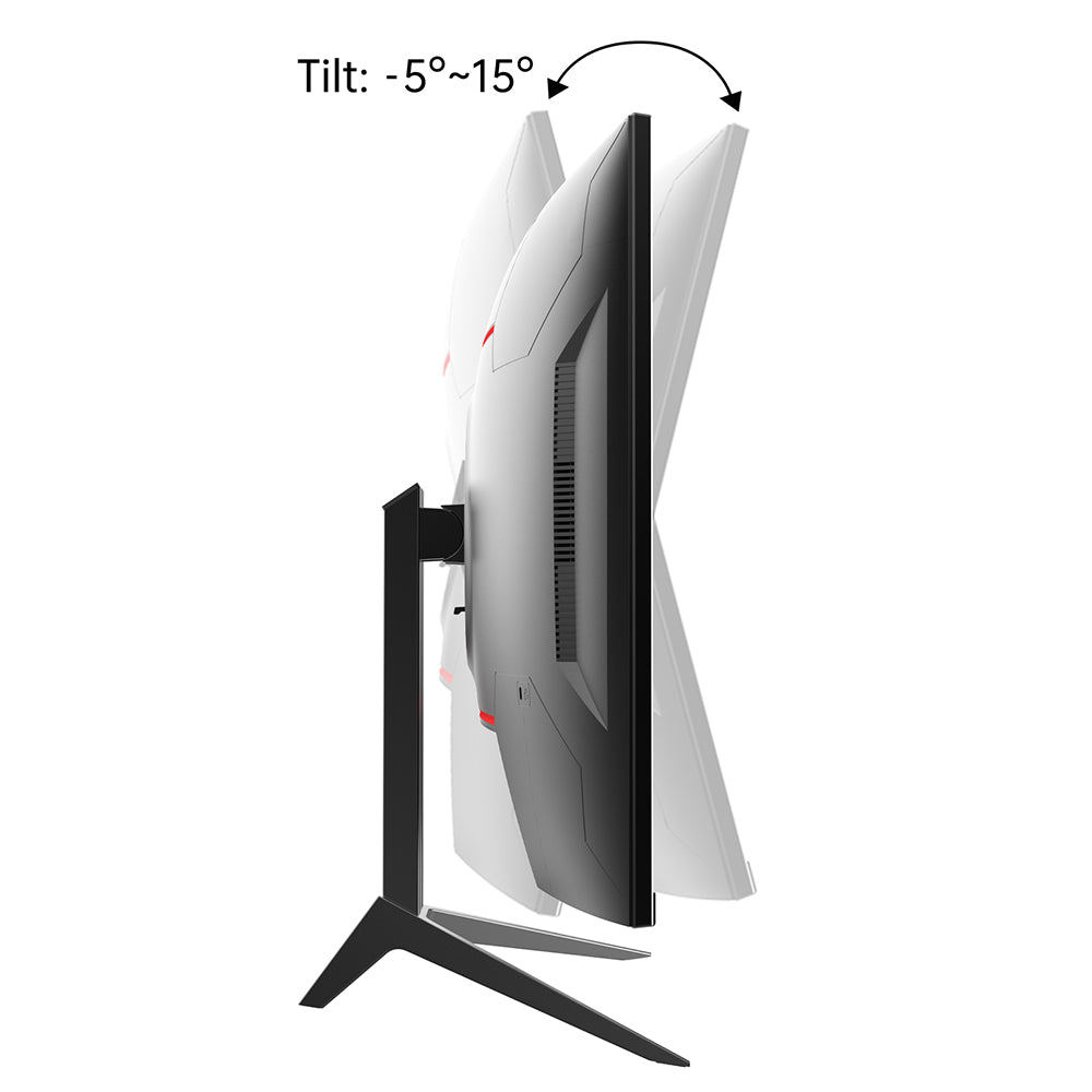 KTC H32S17F 32&#39;&#39; Curved Gaming Monitor, 1920*1080 HVA Panel, 240Hz Refresh Rate, 125% sRGB, 3500:1 Contrast Ratio, Adaptive Sync,   HDR10, 3ms Response Time, 2*HDMI2.0 1*DP1.4 1*USB2.0 1*Audio, VESA Mount, Adjustable Tilt, Low Blue Light