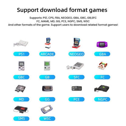 MIYOO Mini Plus Game Console 64GB - Grey