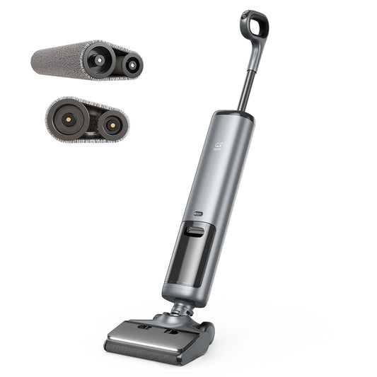 OSOTEK H200 Horizon Wet Dry Vacuum Cleaner, 14Kpa, Ultra-wide Track-wheel Roller Brush, Wipes to the Edge, 3-in-1 Wireless Floor Cleaner with Self-Cleaning, LED Display, Floor Brush, Smart Vacuum Cleaner for All Hard Floors