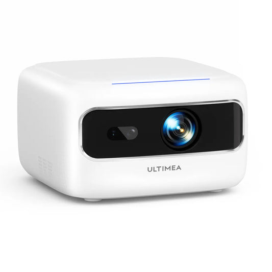 Ultimea Apollo P10 Portable Projector, 300 ANSI, 1080P Decoding, Native 720P, 2.4GHz/5GHz WiFi