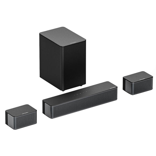 Ultimea Poseidon D50 5.1 Channel Soundbar with Subwoofer and Rear Surround Speakers, Adjustable Surround Level, 3 EQ Modes