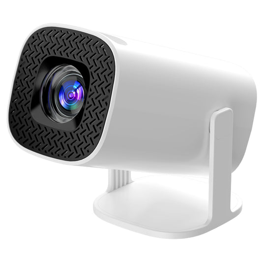 GXMO P30 Portable Projector, 180&#176; Flip, 150 ANSI, 1280*720P, Keystone Correction, Android 11, WiFi 6 - EU Plug